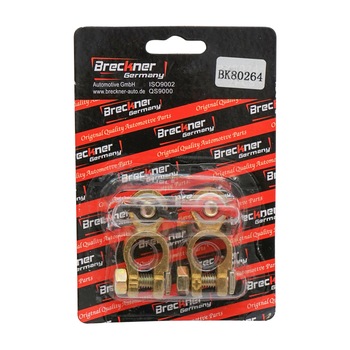 Set borne baterie din cupru Cu++ Breckner Germany Set borne baterie din cupru Cu++ Breckner Germany