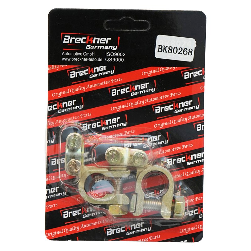 Set borne baterie din cupru Cu+ Breckner Germany