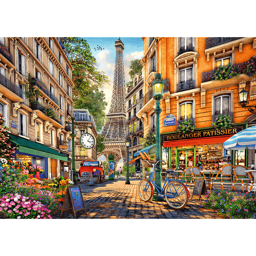Puzzle 2000 piese Dupa-amiaza la Paris