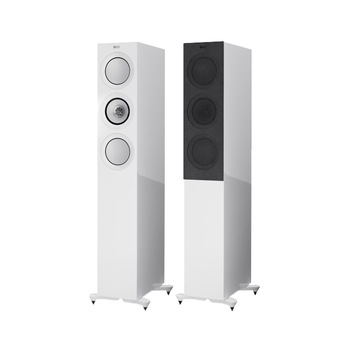Set de Boxe Hi-Fi de Podea KEF R5, White Gloss Set de Boxe Hi-Fi de Podea KEF R5, White Gloss