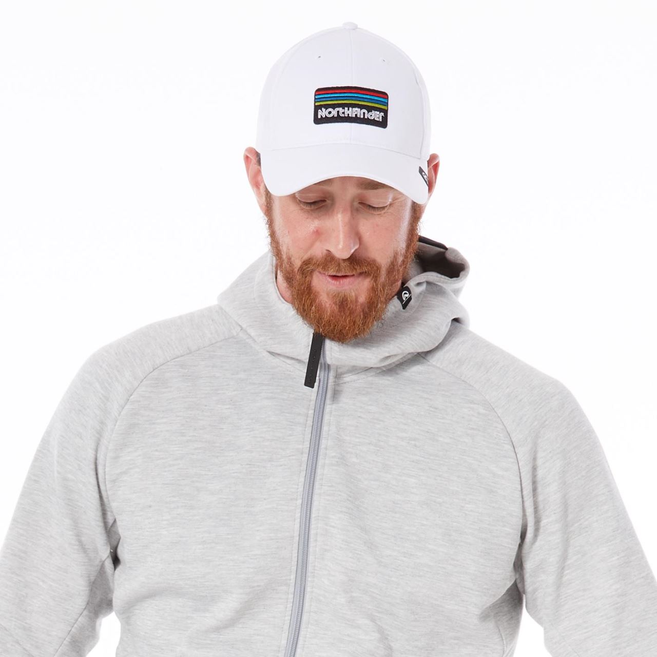 Sapca unisex NORTHFINDER Berjon CA-1008SP, Alb