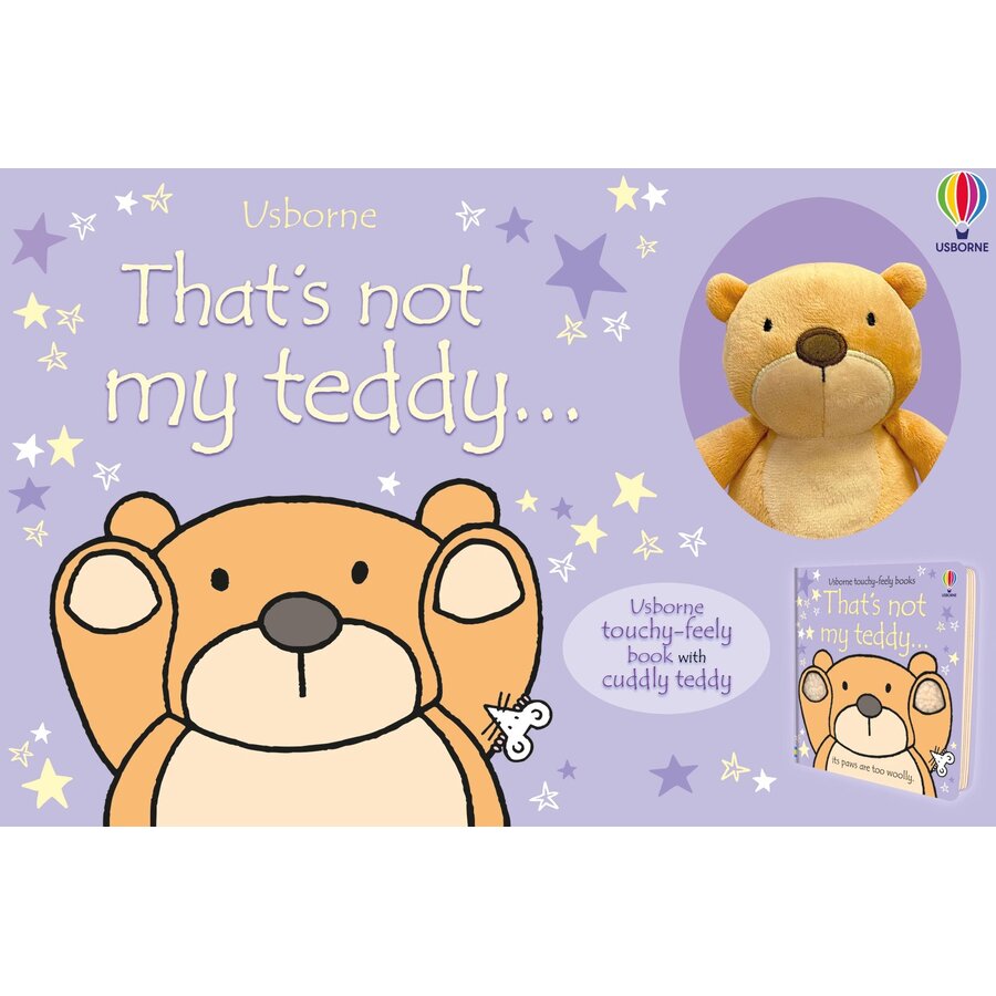 Carte Usborne - That's Not My Teddy Book And Toy, autor Fiona Watt, 0 ani +