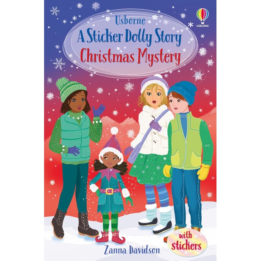 Carte Usborne - Sticker Dollies Christmas Mystery, autor Zanna Davidson, 5 ani +