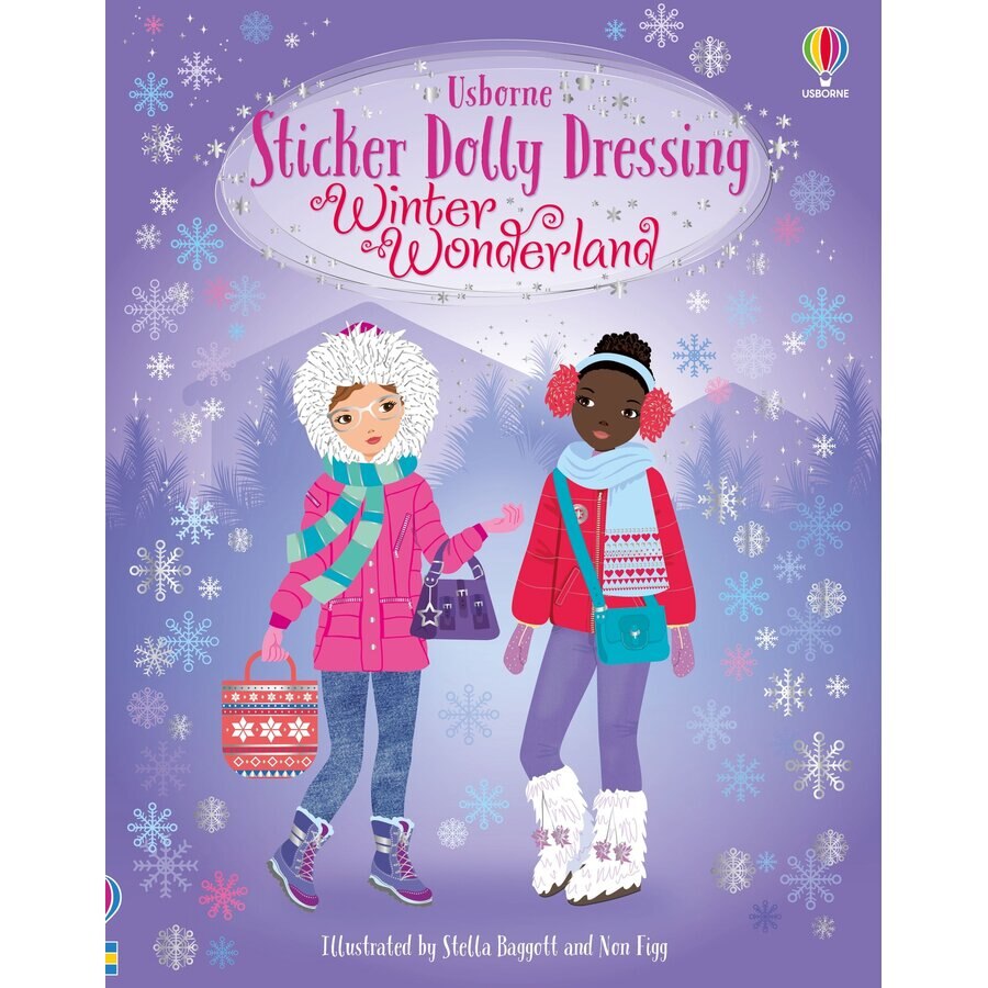 Carte Usborne - Sticker Doly Dressing, autor Fiona Watt, 5 ani +