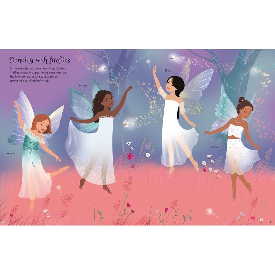 sticker dolly dressing fairy princesses Fairies Sticker Doll Dress-Up Book main image 0