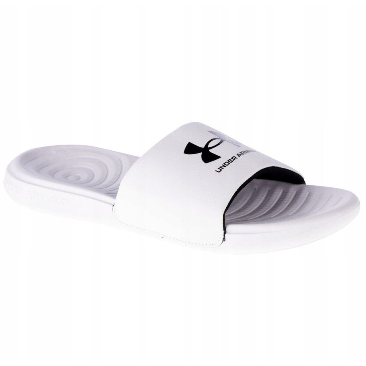 Papuci si flip-flops pentru barbati, Under Armour, BM97852, alb, EU 46