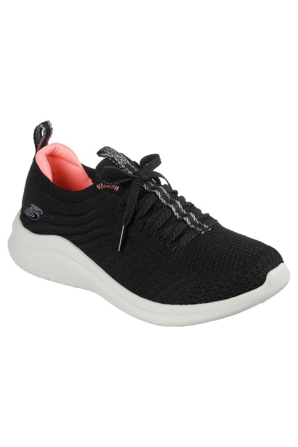 Tenisi femei Slip On Ultra Flex 2.0 Fresh Path, Negru