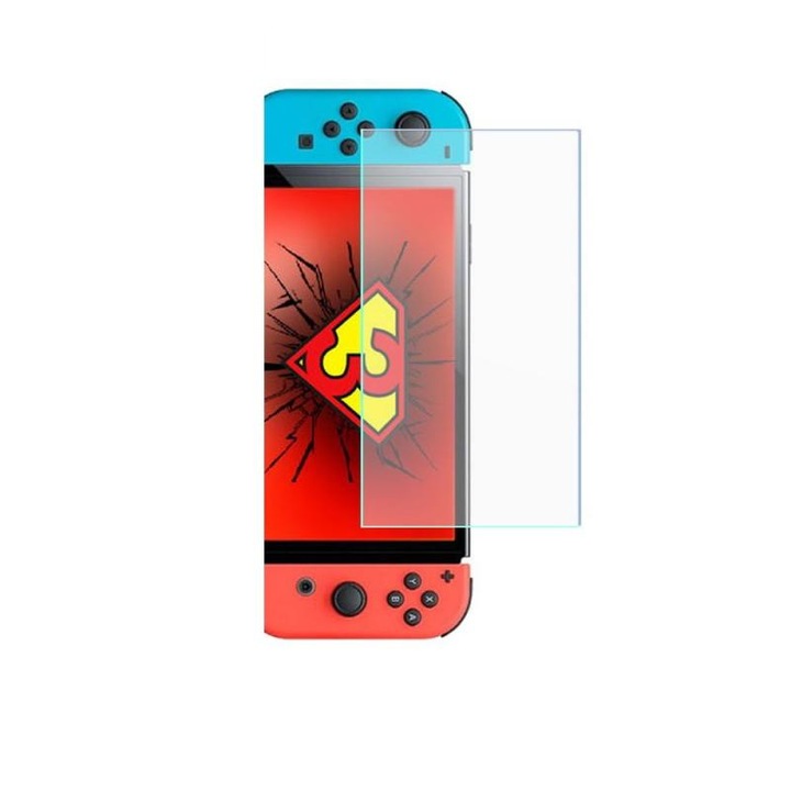 3MK Flexible Glass védőfólia, Nintendo Switch OLED kompatibilis, átlátszó
