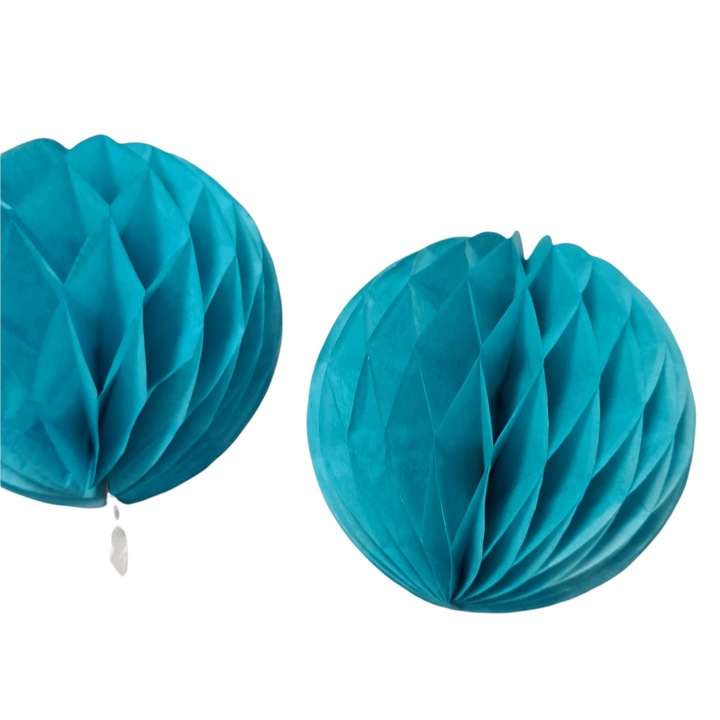 Ghirlanda honeycomb, Turquoise 2.1 m