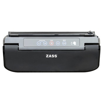 Aparat de vidat alimente pentru uz casnic Zass ZVS 03 Negru, 150 W , Panou tactil digital, ideal Sous Vide, pentru alimente moi, umede, uscate Aparat de vidat alimente pentru uz casnic Zass ZVS 03 Negru, 150 W , Panou tactil digital, ideal Sous Vide, pentru alimente moi, umede, uscate