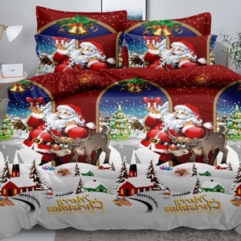 Lenjerie de pat, Pucioasa, Bumbac Finet, 6 piese, 2 Persoane, 271-P, 240 x 250cm Lenjerie de pat, Pucioasa, Bumbac Finet, 6 piese, 2 Persoane, 271-P, 240 x 250cm