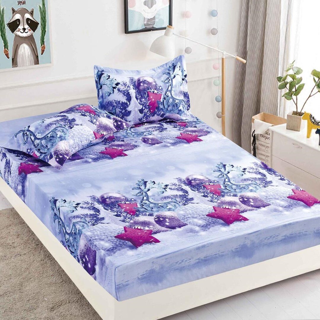 Husa de pat, JOJO, finet, 3 piese, 2 Persoane, 276-J, 180 x 200cm