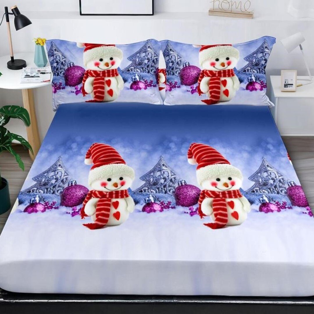 Husa de pat, Pucioasa, finet, 3 piese, 2 Persoane, 280-P, 180 x 200cm