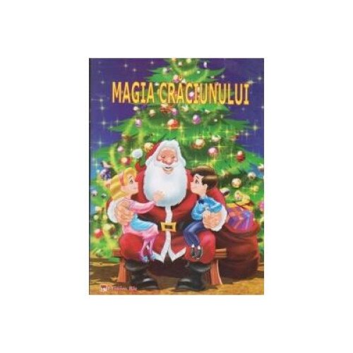 Magia Craciunului. Carte de citit si colorat, Violeta Bolboaca