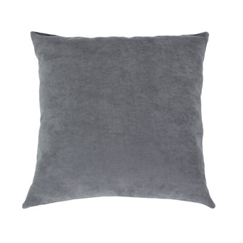 Perna decor Hazan, gri, poliester si fibra poliester siliconizata, 43 x 43 cm, hipoalergenica, design unic si elegant Perna decor Hazan, gri, poliester si fibra poliester siliconizata, 43 x 43 cm, hipoalergenica, design unic si elegant