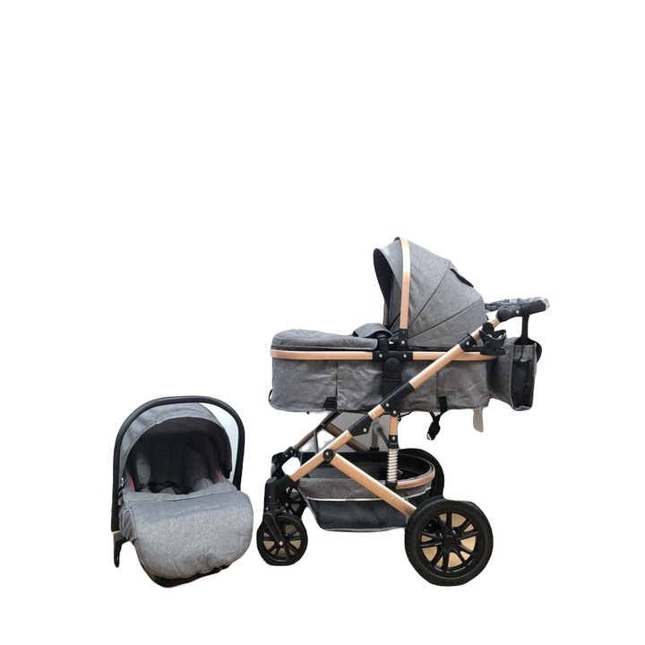 Carucior 3in1, Belecoo, 0-36 luni, landou, scoica, GRI
