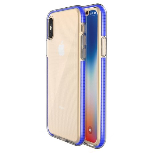 Husa Pentru Iphone X/XS- Gel TPU Spring Armor , Albastru Inchis