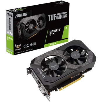 Placa video ASUS TUF Gaming GeForce® GTX 1660 Ti EVO OC, 6GB GDDR6, 192-bit Placa video ASUS TUF Gaming GeForce® GTX 1660 Ti EVO OC, 6GB GDDR6, 192-bit