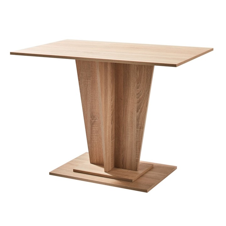 Фиксирана правоъгълна кухненска маса, 4 души, бардолино, 105 x 68 x 75 cm, 1C