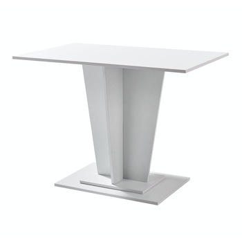 Masa bucatarie fixa YANA dreptunghiulara, 4 persoane, alba, 105 x 68 x 75 cm, 1C Masa bucatarie fixa YANA dreptunghiulara, 4 persoane, alba, 105 x 68 x 75 cm, 1C