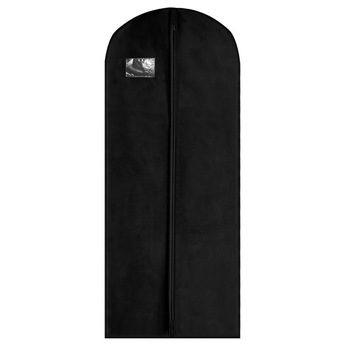 Husa de protectie haine Ama, 200 x 60 cm, neagra Husa de protectie haine Ama, 200 x 60 cm, neagra