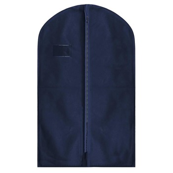 Husa de protectie haine , 100x60 cm, albastra Husa de protectie haine , 100x60 cm, albastra