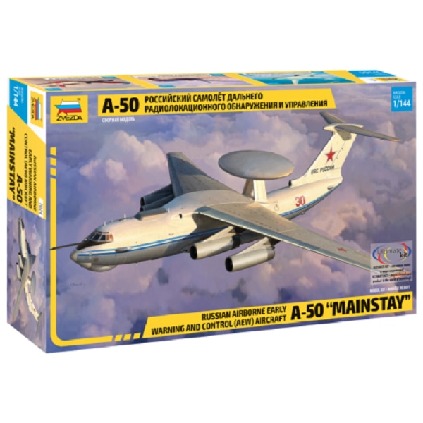 Macheta aeromodele Zvezda Russian Airborne AEW Aircraft Beriev A-50 