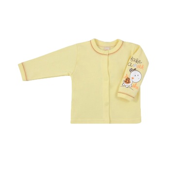Bluza cu maneca lunga pentru copii Koala Zolwik 2635G-80-cm, Galben 10454 Bluza cu maneca lunga pentru copii Koala Zolwik 2635G-80-cm, Galben 10454