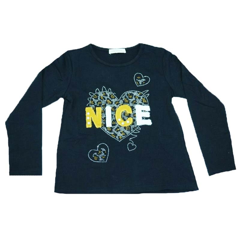 Bluza cu maneca lunga pentru fete Happy House FOFO-073N-164, Multicolor 23040