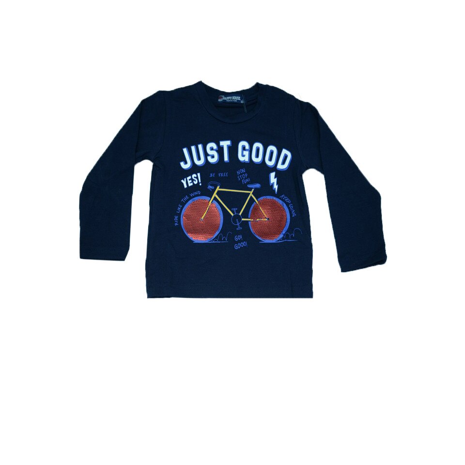 Bluza cu maneca lunga pentru baieti Happy House HB-2330B-110, Multicolor 22796