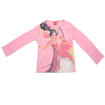 Bluza cu maneca lunga pentru fete Sun City Elena of Avalor RH1202-104, Roz 104 CM Bluza cu maneca lunga pentru fete Sun City Elena of Avalor RH1202-104, Roz 104 CM