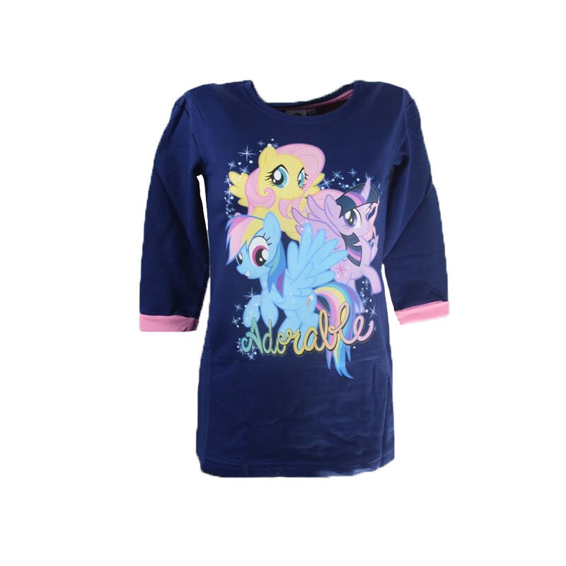 Bluza cu maneca lunga pentru fete E Plus M BFE1-98-cm, Bleumarin 98 CM