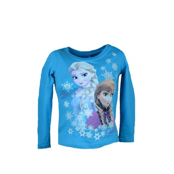 Bluza cu maneca lunga pentru fete Frozen Disney DISF-GTJL52557AL-110, Albastru 27572 Bluza cu maneca lunga pentru fete Frozen Disney DISF-GTJL52557AL-110, Albastru 27572