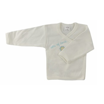 Bluza cu maneca lunga pentru fete Koala Amma Flower A01-053C-50-cm, Crem 50-52 CM Bluza cu maneca lunga pentru fete Koala Amma Flower A01-053C-50-cm, Crem 50-52 CM