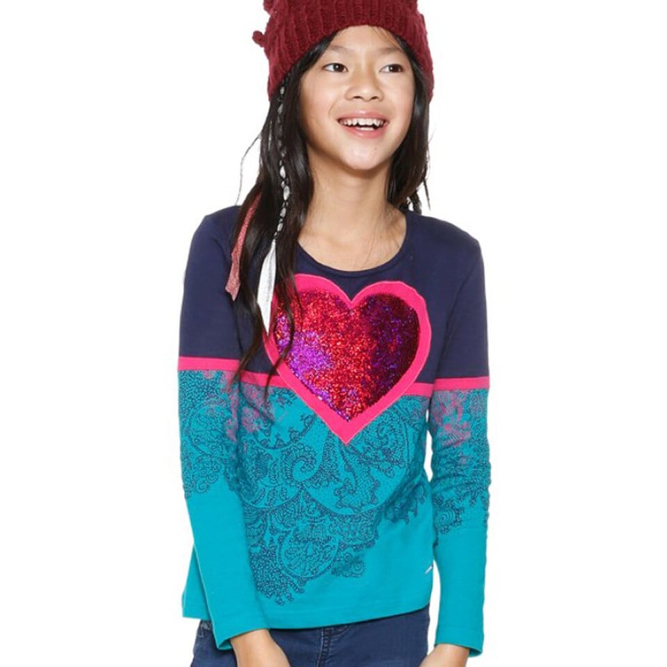 Bluza Desigual 18WGTKBF, Multicolor, 164 CM