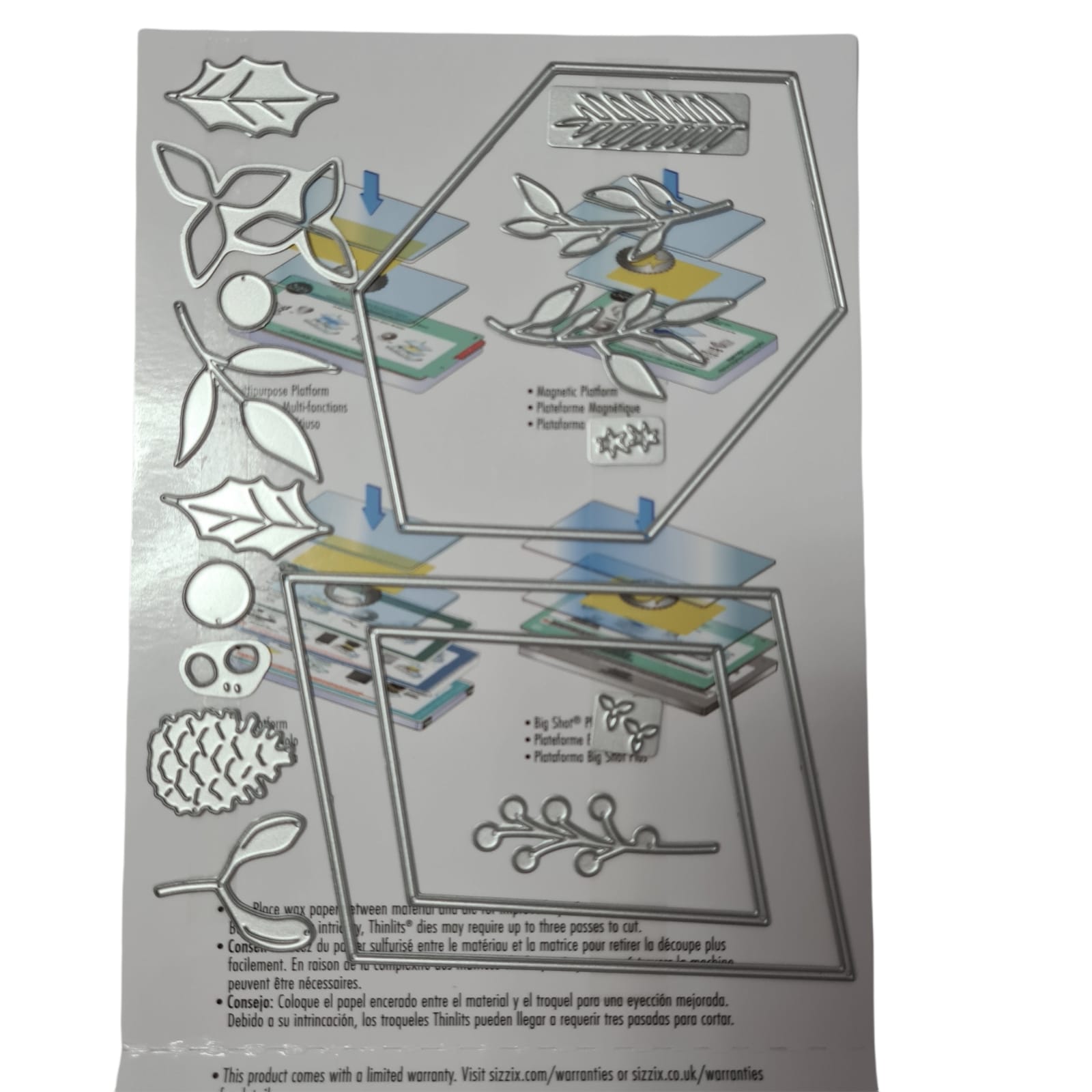 Sablon metal stantare/embosare Sizzix