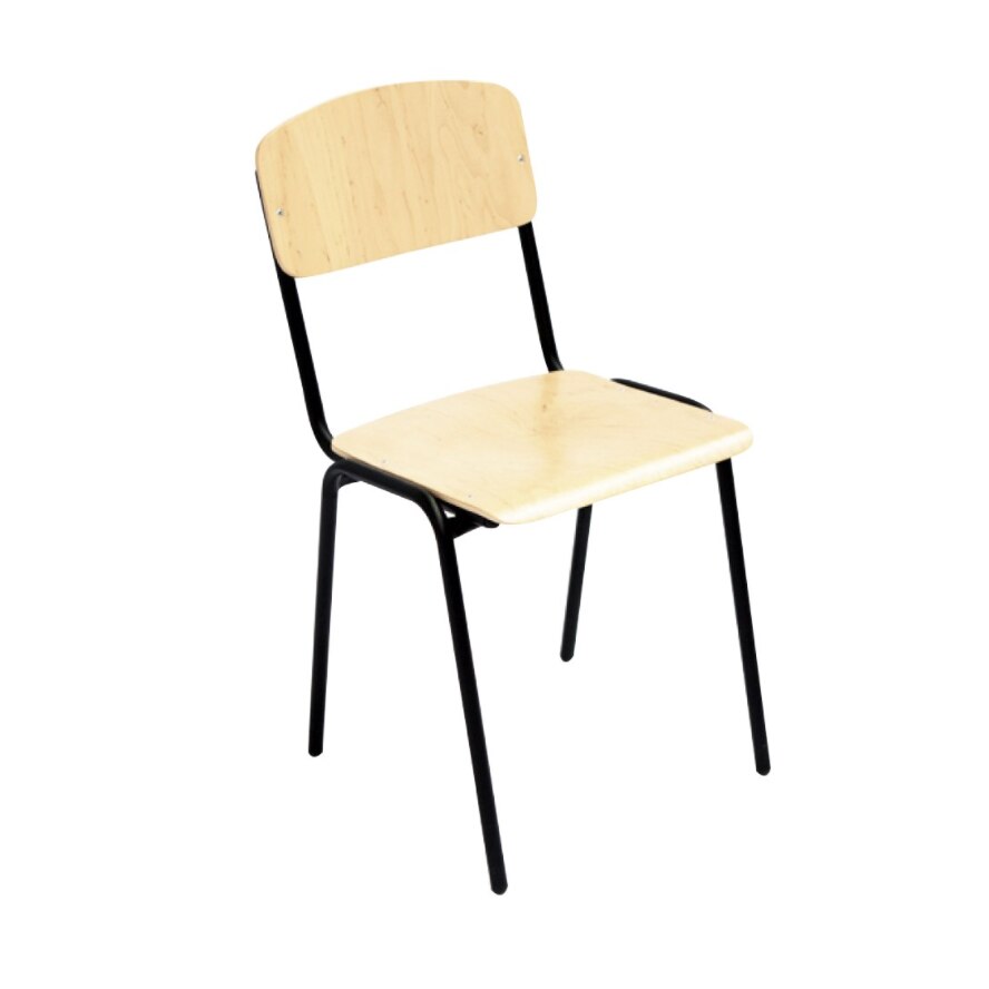 Scaun birou operational Deco, fix, lemn stratificat fag