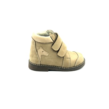 Ghete copii Salus Flo-115, piele intoarsa, Bej, Bej Maro, 23 EU Ghete copii Salus Flo-115, piele intoarsa, Bej, Bej Maro, 23 EU