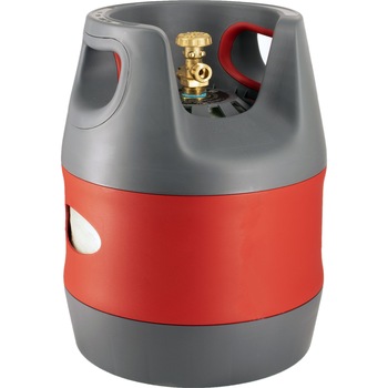 Butelie gaz GPL 12.7 L, reincarcabila, butelie camping, voiaj, curte, compatibila cu aragaz, material compozit Butelie gaz GPL 12.7 L, reincarcabila, butelie camping, voiaj, curte, compatibila cu aragaz, material compozit