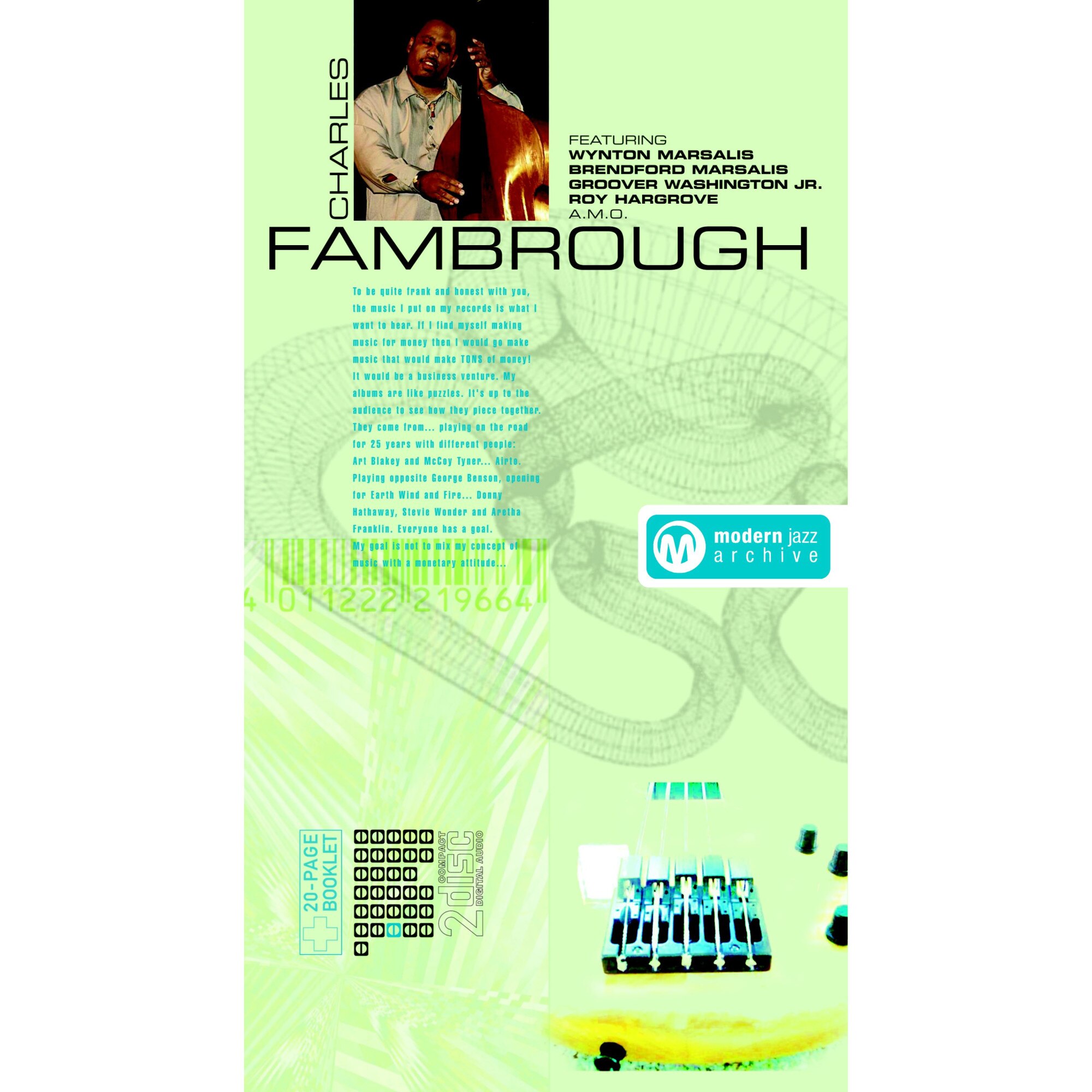 Set 2CD Charles Fambrough -Modern Jazz Archive