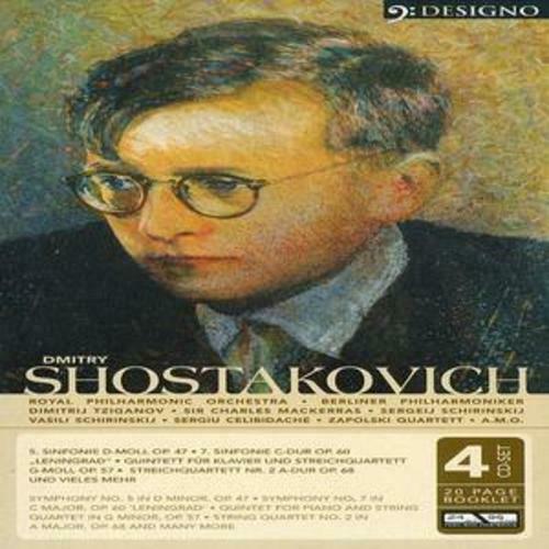 Set 4 CD - Dmitry Shostakovich, Symphonies, Festival Overtures