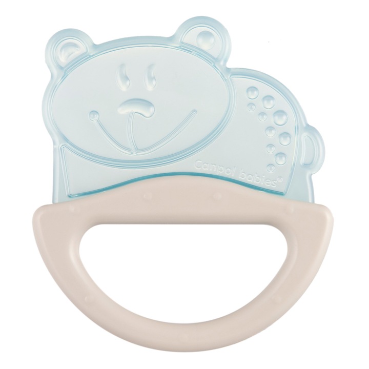 Csörgő fogzási játék 0 hónap+ Canpol Babies 13/107AL, kék