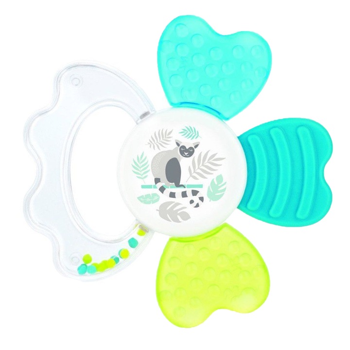 Csörgő fogzási játék, Canpol Babies 56/146V, Multicolor