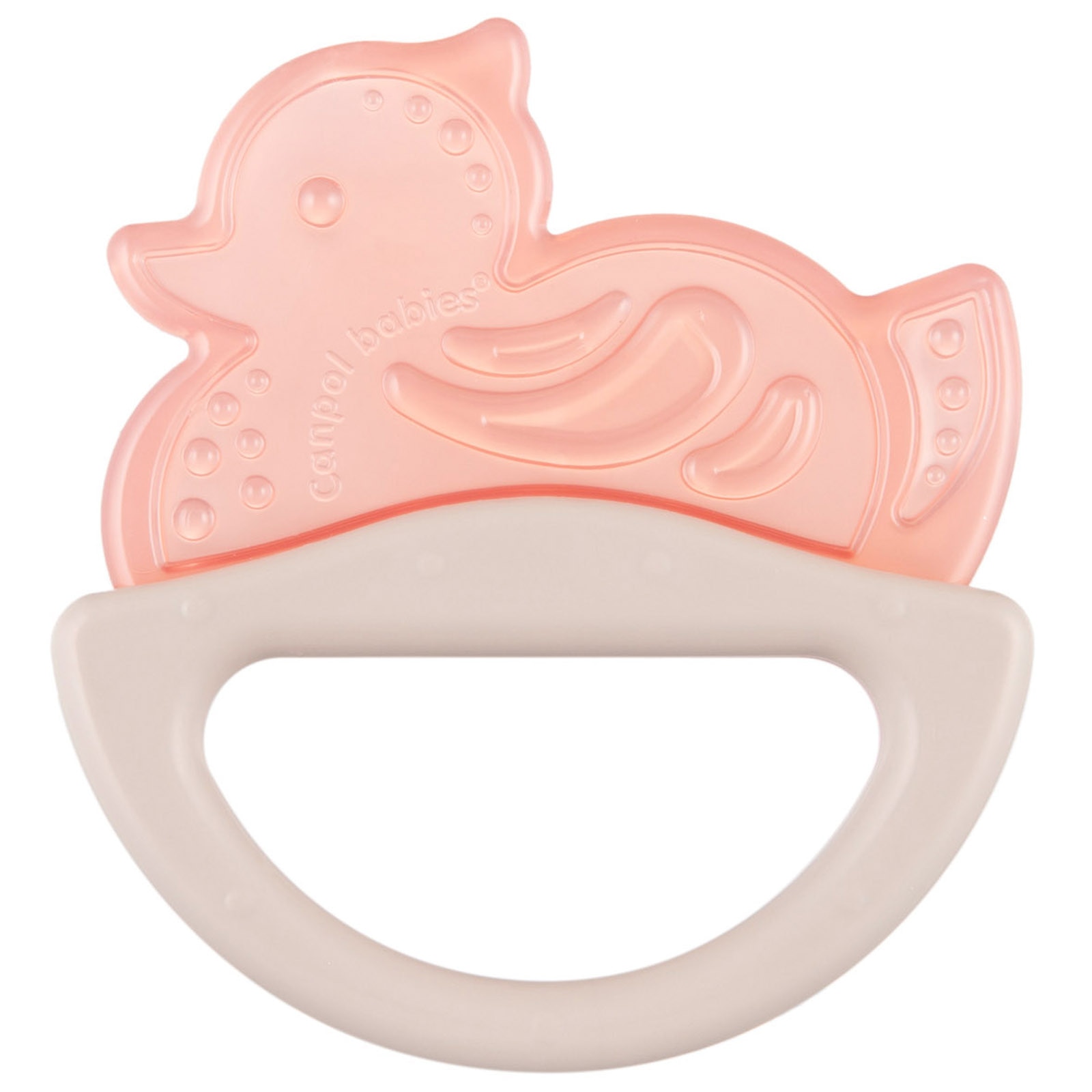 Jucarie zornaitoare pentru dentitie 0 luni+ Canpol Babies 13/107RZ, Roz