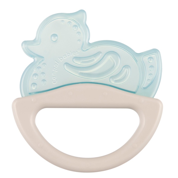 Csörgős játék fogzáshoz 0 hónap+ Canpol Babies 13/107ALB, kék
