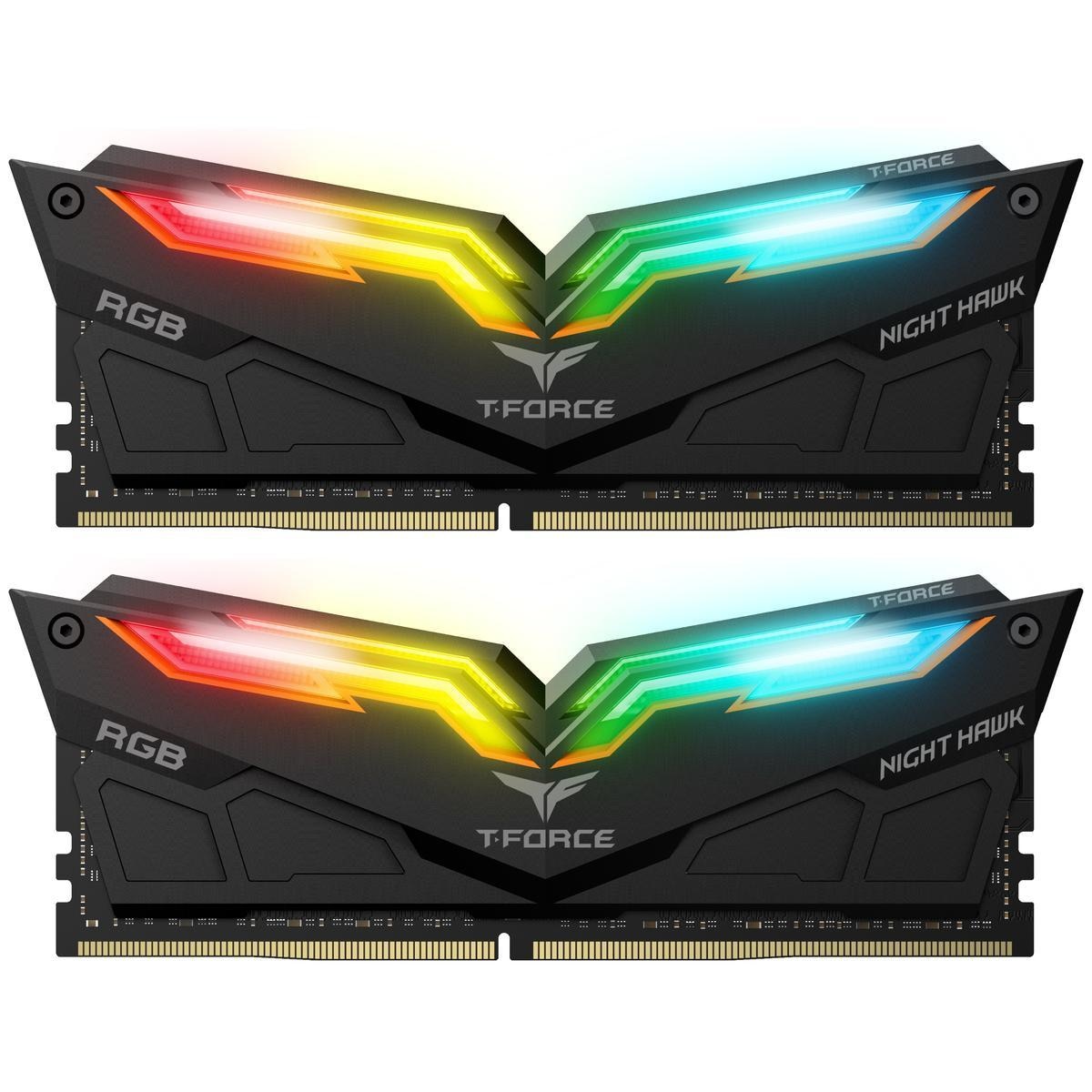 Memorie RAM, Team Group, 3200MHz, RGB, 16GB, Negru - eMAG.ro