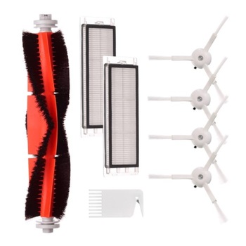 Kit accesorii Xiaomi Roborock S50 S55 cu Perie tambur, Filtru hepa 2 buc, Perie laterala 4 buc Kit accesorii Xiaomi Roborock S50 S55 cu Perie tambur, Filtru hepa 2 buc, Perie laterala 4 buc