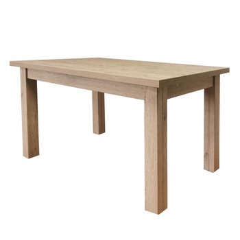 Masa bucatarie extensibila YANA dreptunghiulara, 6 persoane, sherwood, 134 / 186 x 80 x 76 cm, 1C Masa bucatarie extensibila YANA dreptunghiulara, 6 persoane, sherwood, 134 / 186 x 80 x 76 cm, 1C