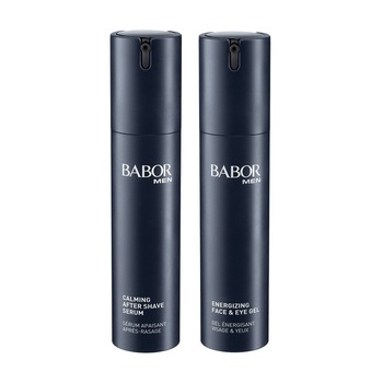 Pachet pentru ingrijire ten Babor Men - Gel de fata Calming Face&Eye 50ml si Ser Calming After Shave 50ml Pachet pentru ingrijire ten Babor Men - Gel de fata Calming Face&Eye 50ml si Ser Calming After Shave 50ml