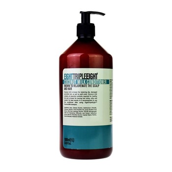 Balsam regenerant cu Lapte de Cocos, Eight Triple Eight, 1 L Balsam regenerant cu Lapte de Cocos, Eight Triple Eight, 1 L